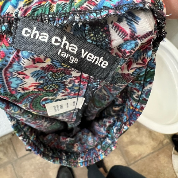 🔥🔥CHA CHA VENTE LADYS PAJAMA PANT PAISLEY PRINT 100% POLY WIDE LEG. - Picture 14 of 15